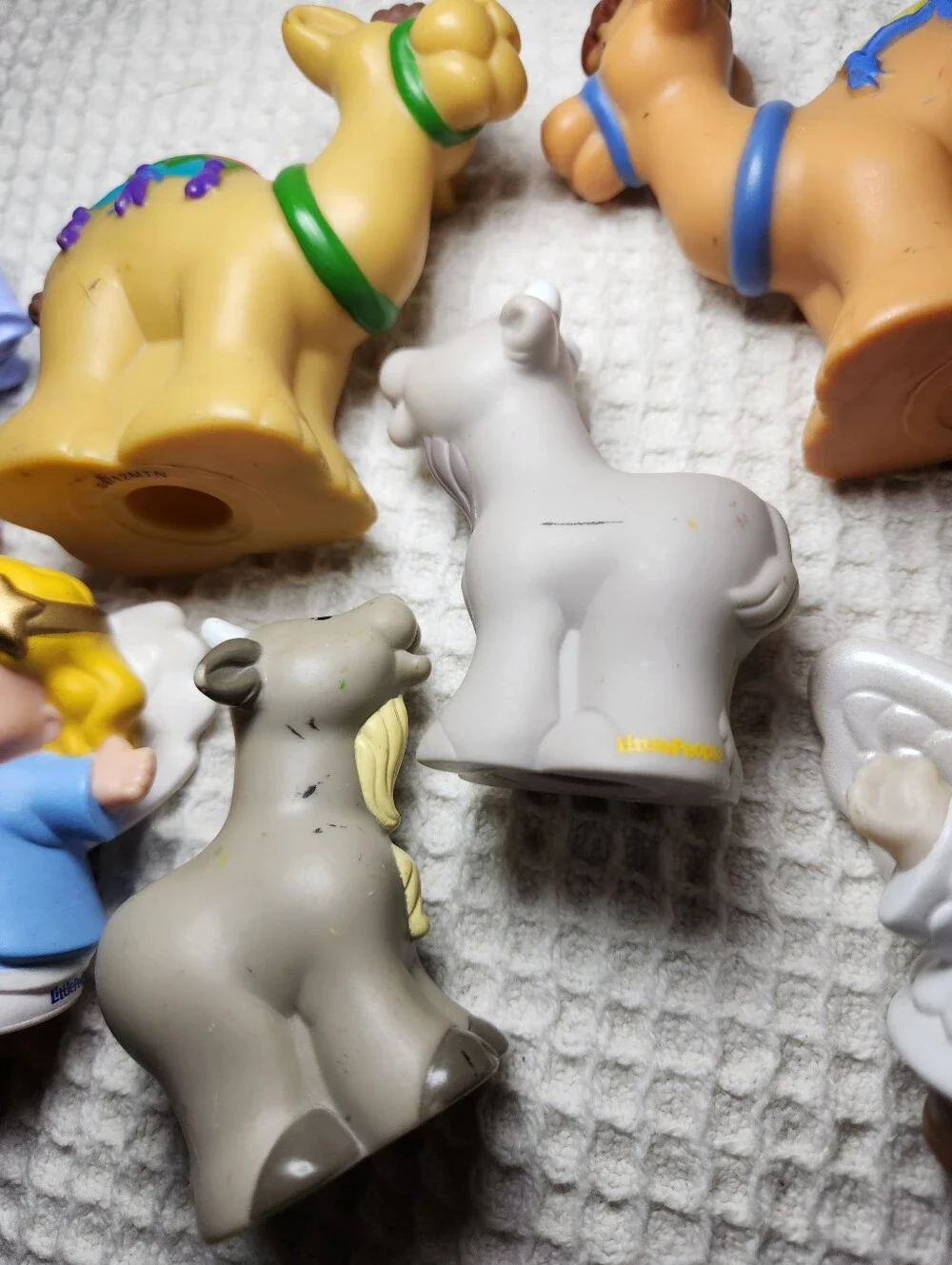 Fisher-Price Little People Nativity Figures Flawed Set Of 9